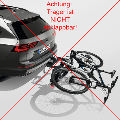 Volkswagen Fahrradträger Basic, für AHK, max. 2 Räder, faltbar, 000071105K