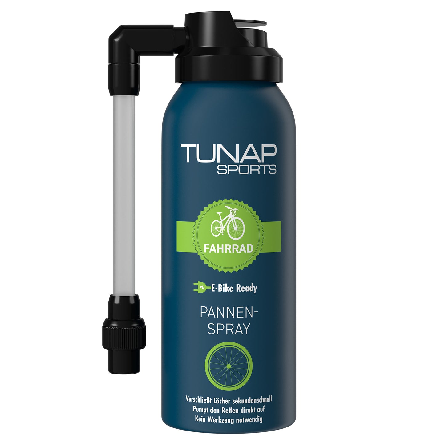 TUNAP SPORTS Pannenspray, TS290, schnelle Hilfe bei Reifenpannen, 125 ml