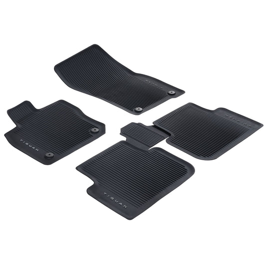 VW Tiguan III rubber mats, 5 pieces, front and rear, 57106150082V