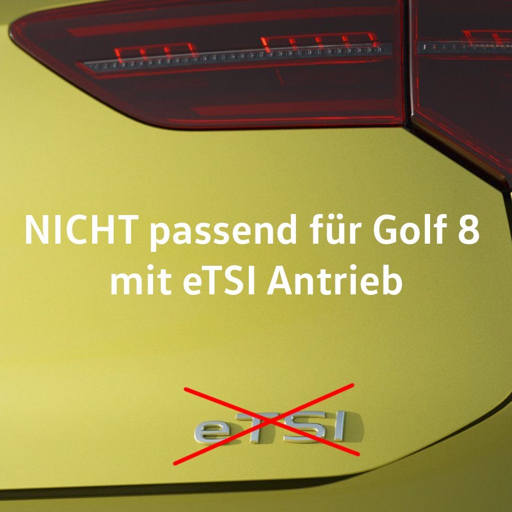 VW Golf 8 Limousine Gummimatten, 4 Stück, vorne & hinten, 5H1061500 82V